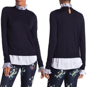 Ted Baker Kaarina Ruffled Sweater